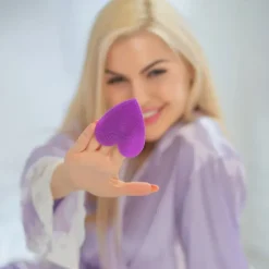 Crystallove, zestaw baniek silikonowych do masażu twarzy, crystal, 1 szt.