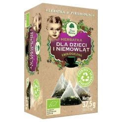 Dary Natury, herbatka ekologiczna, dla dzieci i niemowląt, 15 x 2,5 g