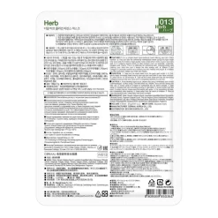 Dermal Herbs Collagen Essence Mask, ziołowa maseczka na twarz w płachcie, 23 g