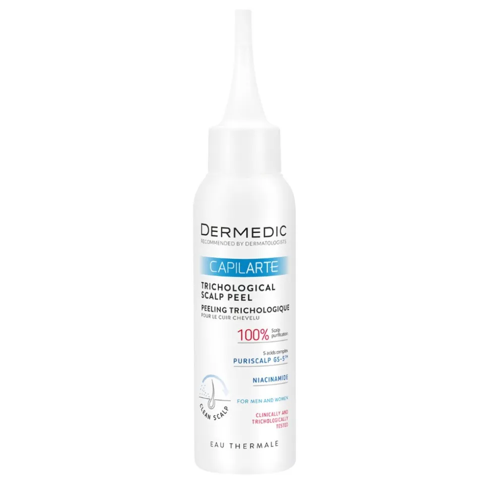 Dermedic Capilarte, peeling trychologiczny do skóry głowy, 100 ml