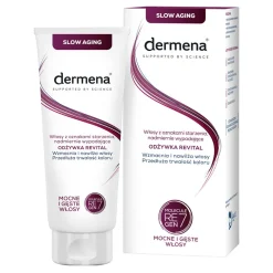Dermena Revital, odżywka do włosów dojrzałych, osłabionych i nadmiernie wypadających, 200 ml