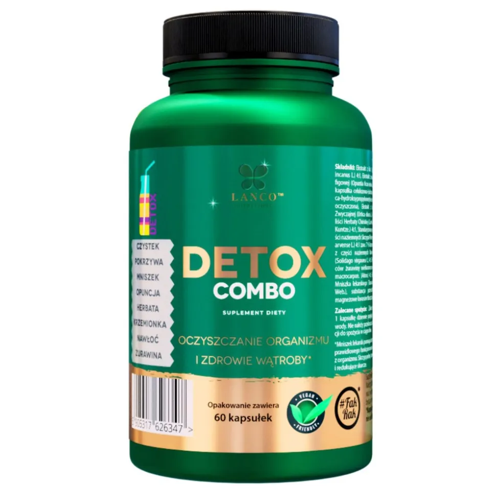 Detox Combo, kapsułki, 60 szt.