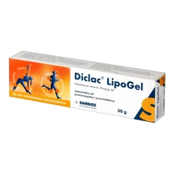 Diclac Lipogel, 10 mg/g, żel, 50 g
