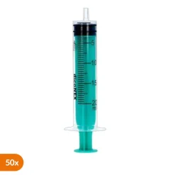 DicoNex, luer, strzykawka jednorazowego użytku, 20 ml, 3-częściowa, 50 szt.