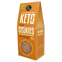 Diet-Food, Bio Ciasteczka Keto z Cynamonem, 80 g