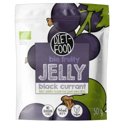 Diet-Food, Bio Żelki Owocowe Czarna Porzeczka, 50 g