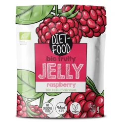 Diet-Food, Bio Żelki Owocowe Malina, 50 g