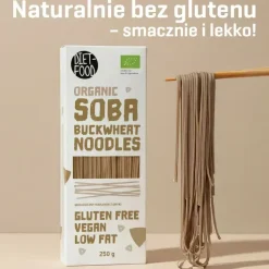 Diet-Food, Bio Makaron Gryczany Soba, 250 g