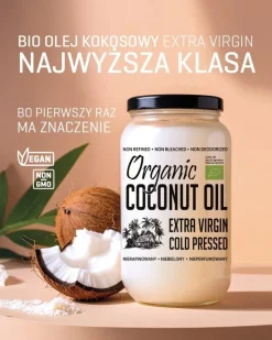 Diet-Food, Bio Olej Kokosowy Extra Virgin, 1000 ml