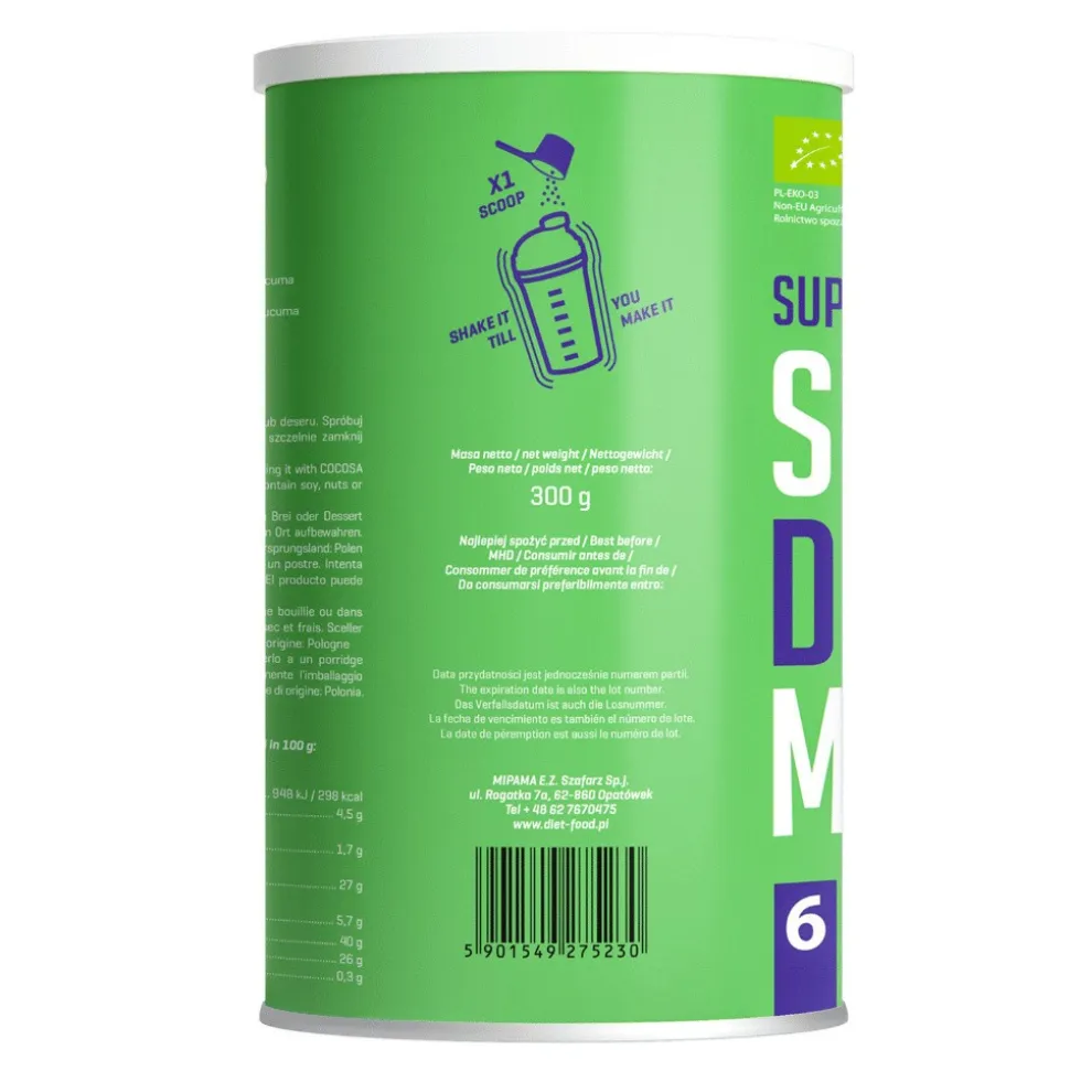 Diet-Food, Bio Super Detox Mix, 300 g