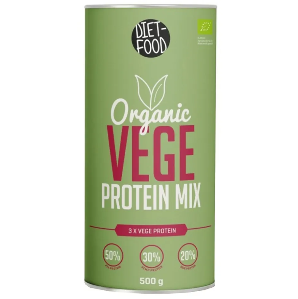 Diet-Food, Bio Vege Protein Mix, białko, 500 g