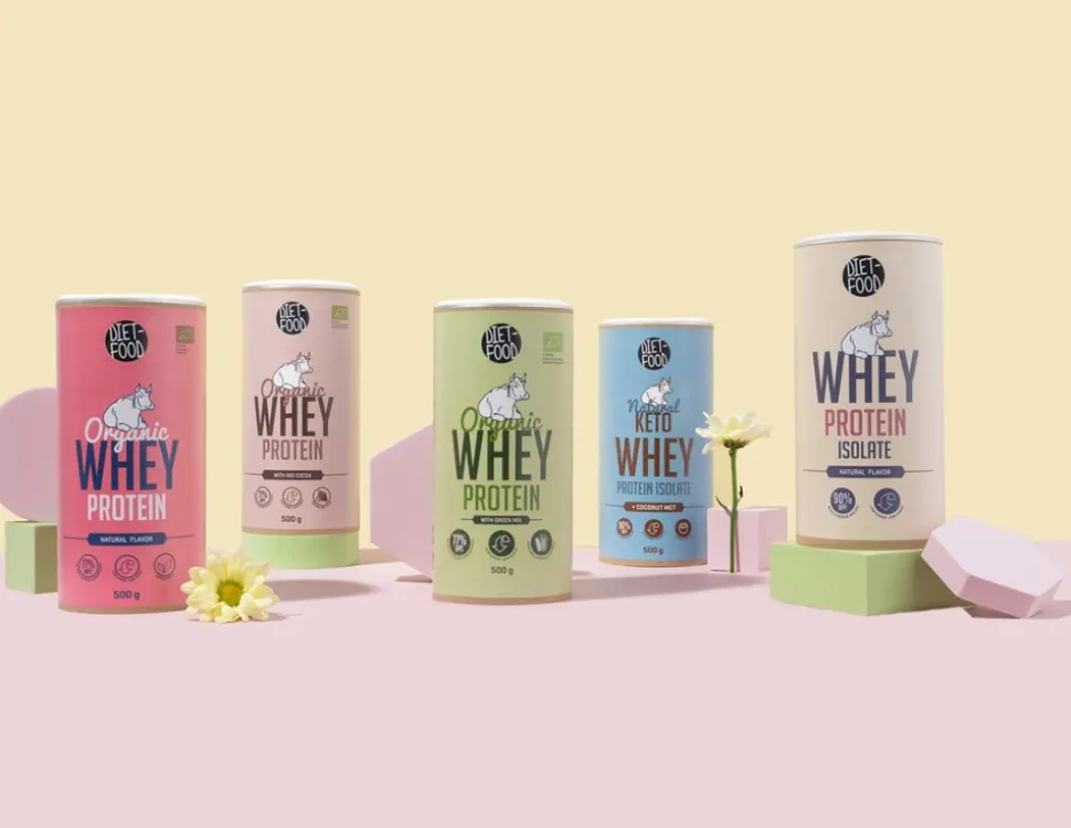 Diet-Food, Whey Protein, Bio białko serwatkowe, 500 g
