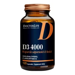 DoctorLife D3 4000, kapsułki, 120 szt.