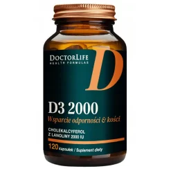 DoctorLife D3 2000, kapsułki, 120 szt.