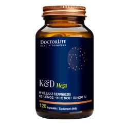 DoctorLife K & D Mega, kapsułki, 120 szt.
