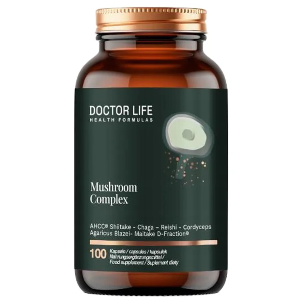 Doctor Life Mushroom Complex, kapsułki, 100 szt.