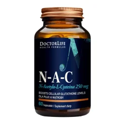 DoctorLife N-A-C 250 mg N-Acetylo-L-Cysteina, kapsułki, 60 szt.