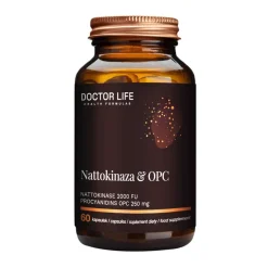 Doctor Life Nattokinaza & OPC, kapsułki, 60 szt.