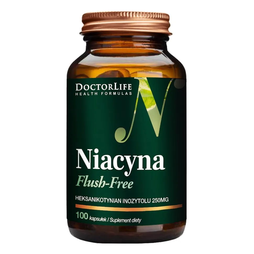DoctorLife Niacyna, kapsułki, 100 szt.