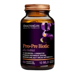 DoctorLife Pro + Pre Biotic dla Kobiet, kapsułki, 60 szt.