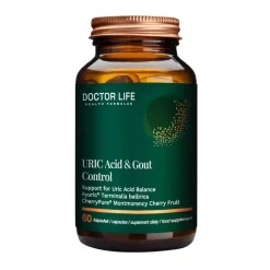 Doctor Life Uric Acid & Gout Control, kapsułki, 60 szt.
