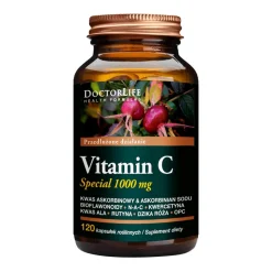 DoctorLife Vitamin C, kapsułki, 120 szt.