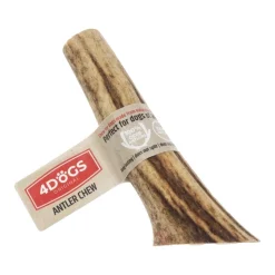 4Dogs Original, poroże jelenia dla psa gryzak, hard M, pies 8-20 kg, 1 szt.
