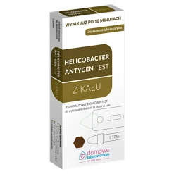 Domowe Laboratorium, Helicobakter Antygen, wykrywający bakterie H. pylori w kale, 1 szt.