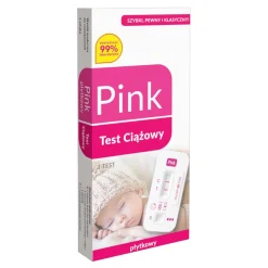 Domowe Laboratorium, Pink Płytkowy test ciążowy, 1 szt.