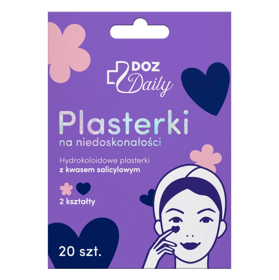 DOZ Daily, plasterki na niedoskonałości, 20 szt.