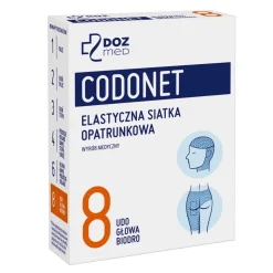 DOZ Med Codonet 8, siatka elastyczna opatrunkowa, na głowę, udo i biodro, 1 szt.