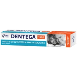 DOZ Med Dentega, tabletki do czyszczenia protez zębowych, 30 szt.