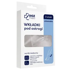 DOZ Med, uniwersalne wkładki pod ostrogi, 2 szt.
