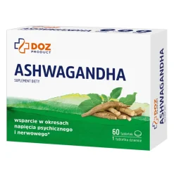 DOZ Product Ashwagandha, tabletki powlekane, 60 szt.
