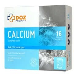 DOZ PRODUCT Calcium, tabletki musujące, 16 szt.