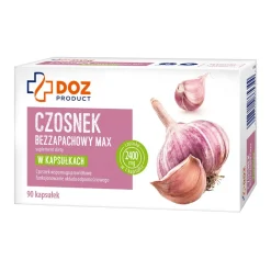 DOZ Product Czosnek bezzapachowy Max, kapsułki, 90 szt.