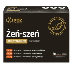 DOZ Product Żeń-szeń Tri-Complex, tabletki, 30 szt.