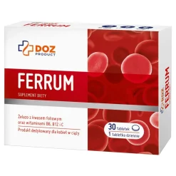 DOZ Product Ferrum, tabletki, 30 szt.