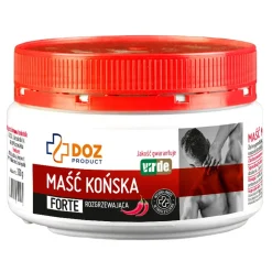 DOZ PRODUCT Maść końska forte, rozgrzewająca, 350 g