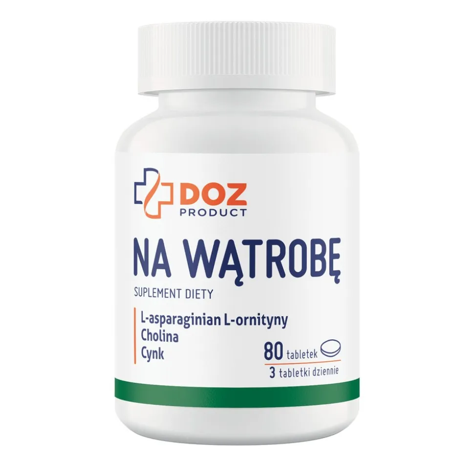 DOZ Product Na wątrobę, tabletki, 80 szt.
