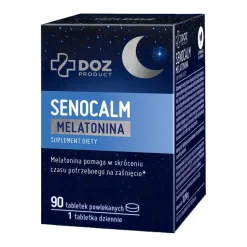 DOZ Product Senocalm Melatonina, tabletki powlekane, 90 szt.