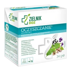DOZ Zielnik Oczyszczanie, herbatka ziołowa, saszetki, 1,7 g x 20 szt.