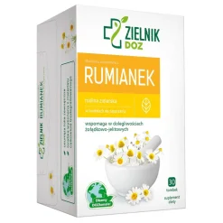 DOZ Zielnik Rumianek, zioła do zaparzania w saszetkach, 1,5 g x 30 szt.