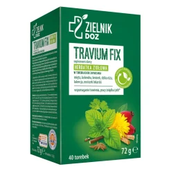 DOZ Zielnik Travium Fix, herbatka ziołowa, 1,8 g, 40 szt.