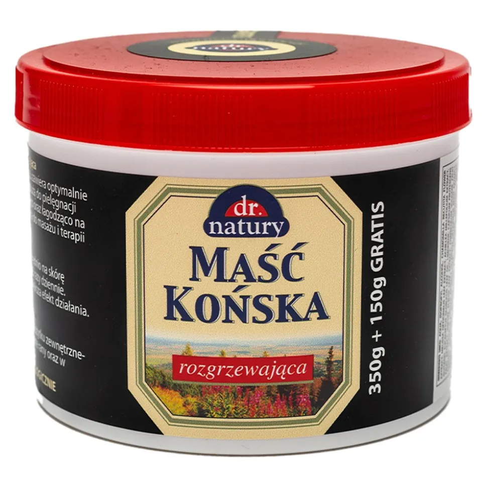 Dr. Natury, maść końska, rozgrzewająca, 500 g