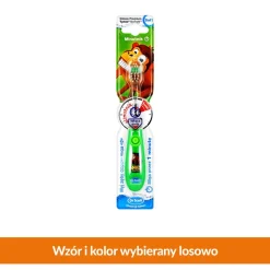 Dr Scott, migająca szczoteczka do zębów z minutnikiem, 1szt.