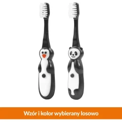 Dr Scott Pingwin/Panda, szczoteczka do zębów dla dzieci z minutnikiem, 1 szt.