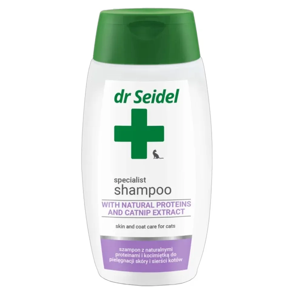 Dr Seidel Szampon dla kotów, 220 ml