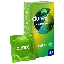 Durex Arouser, prezerwatywy prążkowane, 12 szt.