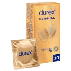 Durex Sensual, prezerwatywy super cienkie, 10 szt.